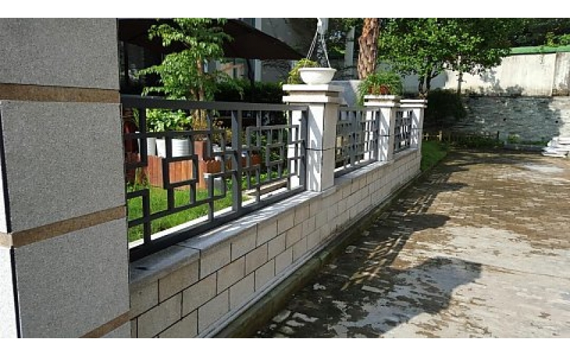 Iron art enclosures