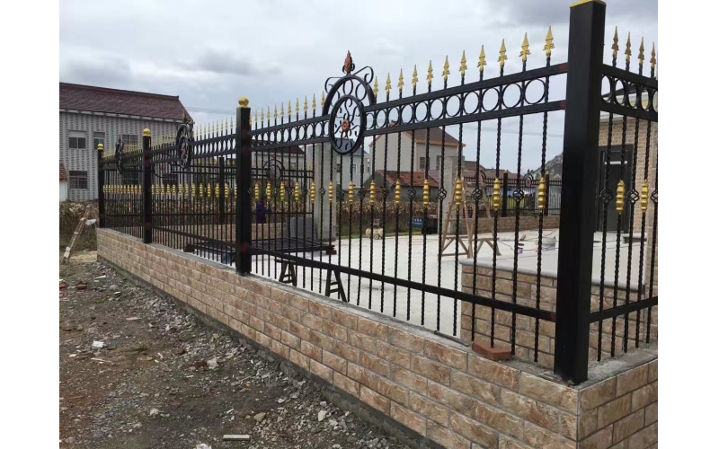 Iron art enclosures